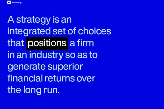 Peopledesign Positioning graphic