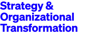 Strategy & Organizational Transformation